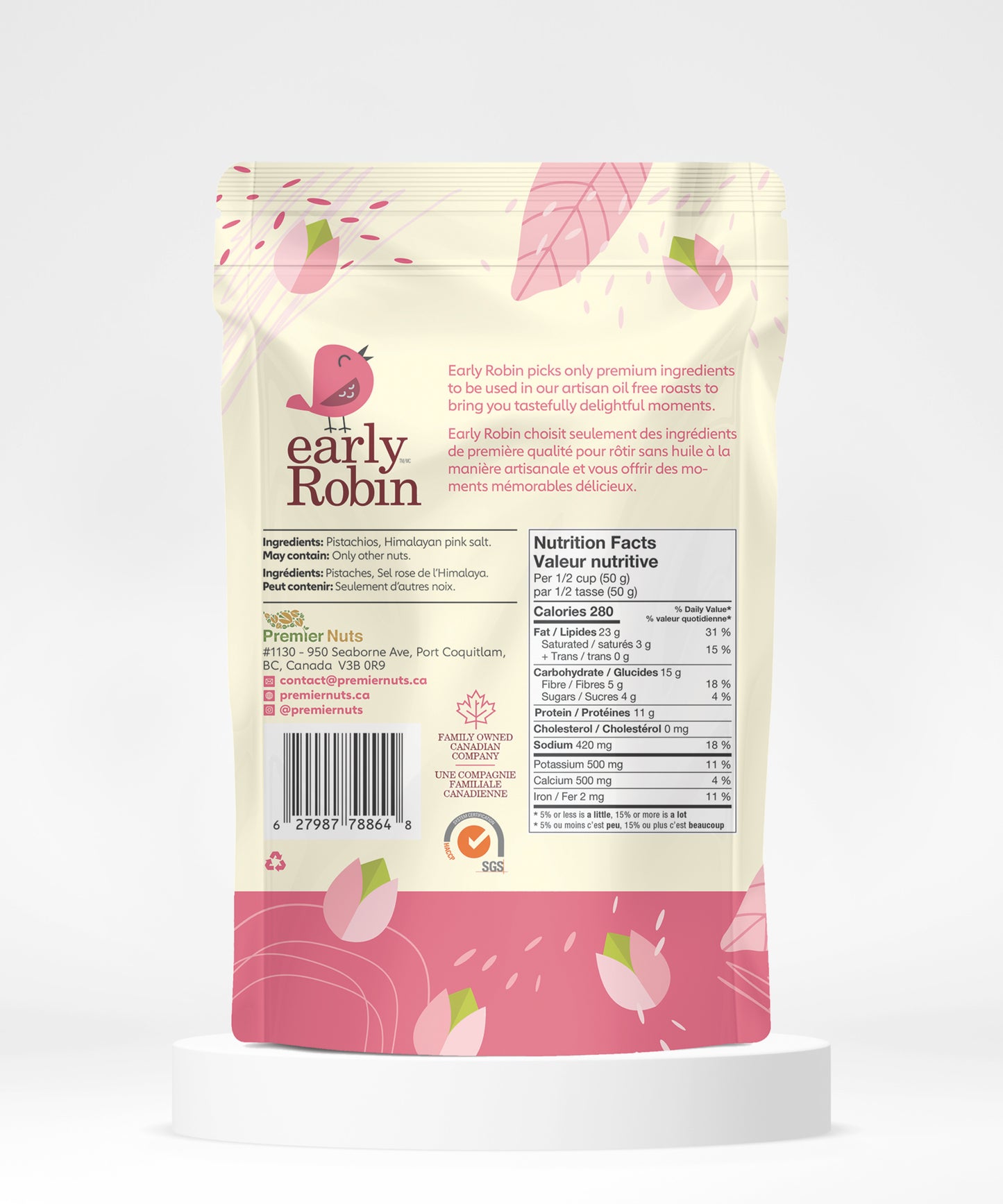 Himalayan Salt Pistachios / 250g