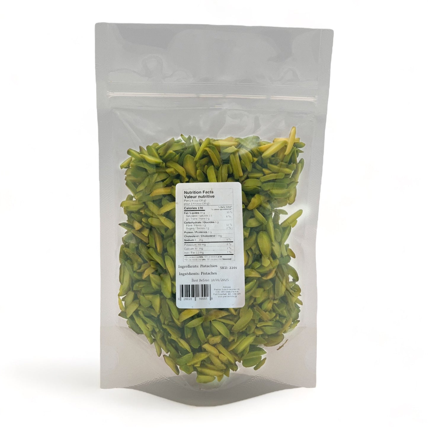 Slivered Pistachios / 100g