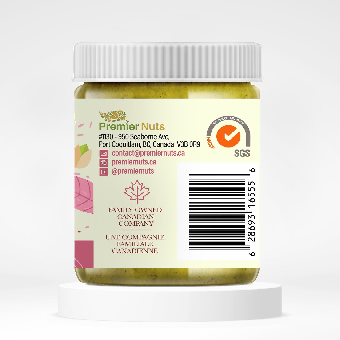 Raspberry Pistachio Butter / 250g