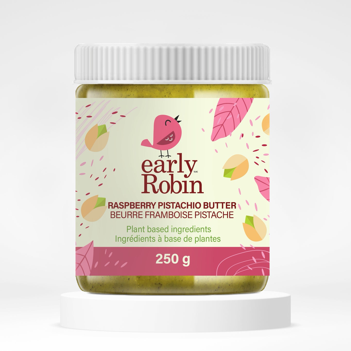 Raspberry Pistachio Butter / 250g