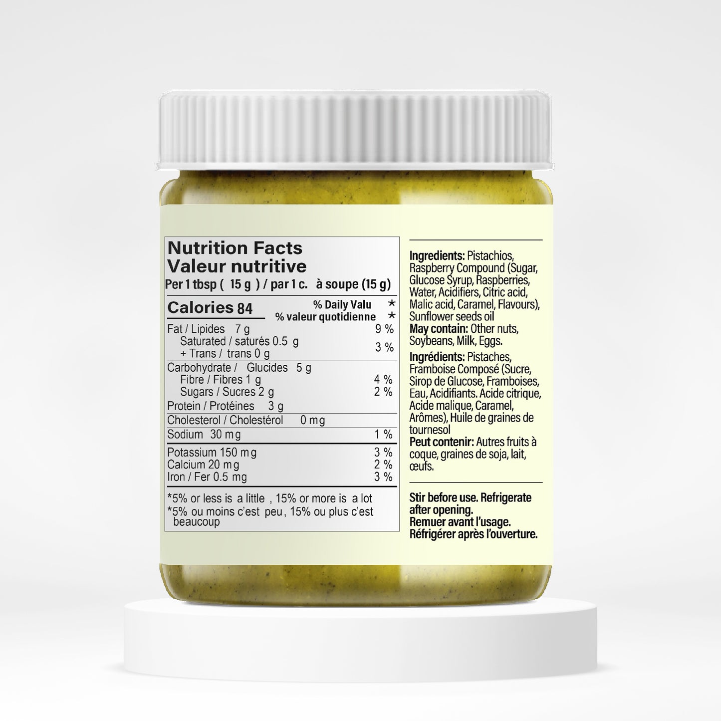 Raspberry Pistachio Butter / 250g