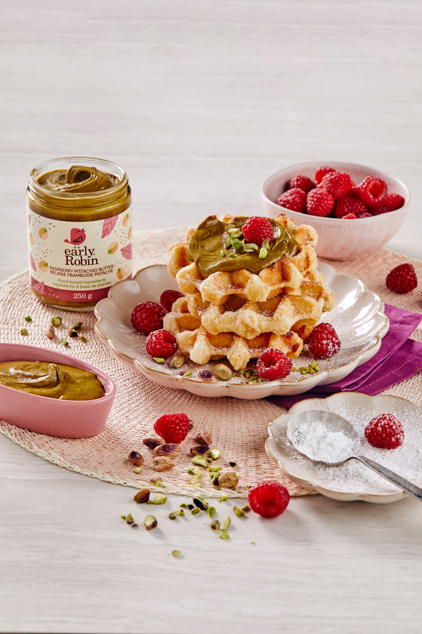 Raspberry Pistachio Butter / 250g