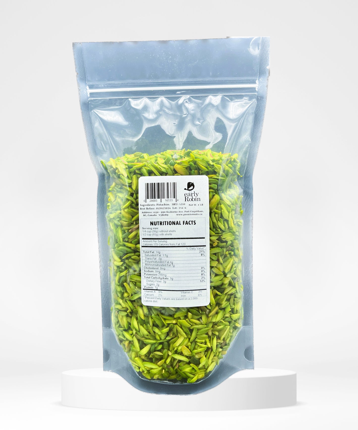 Slivered Pistachios / 1LB