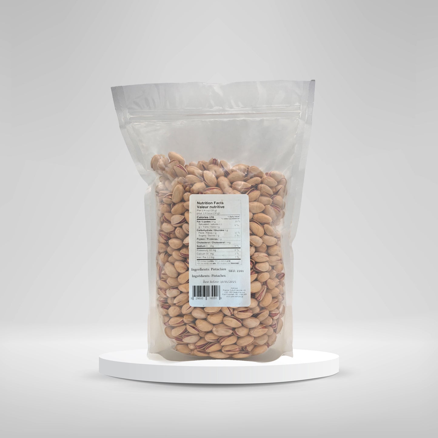 Raw In-shell Pistachios / 3LB