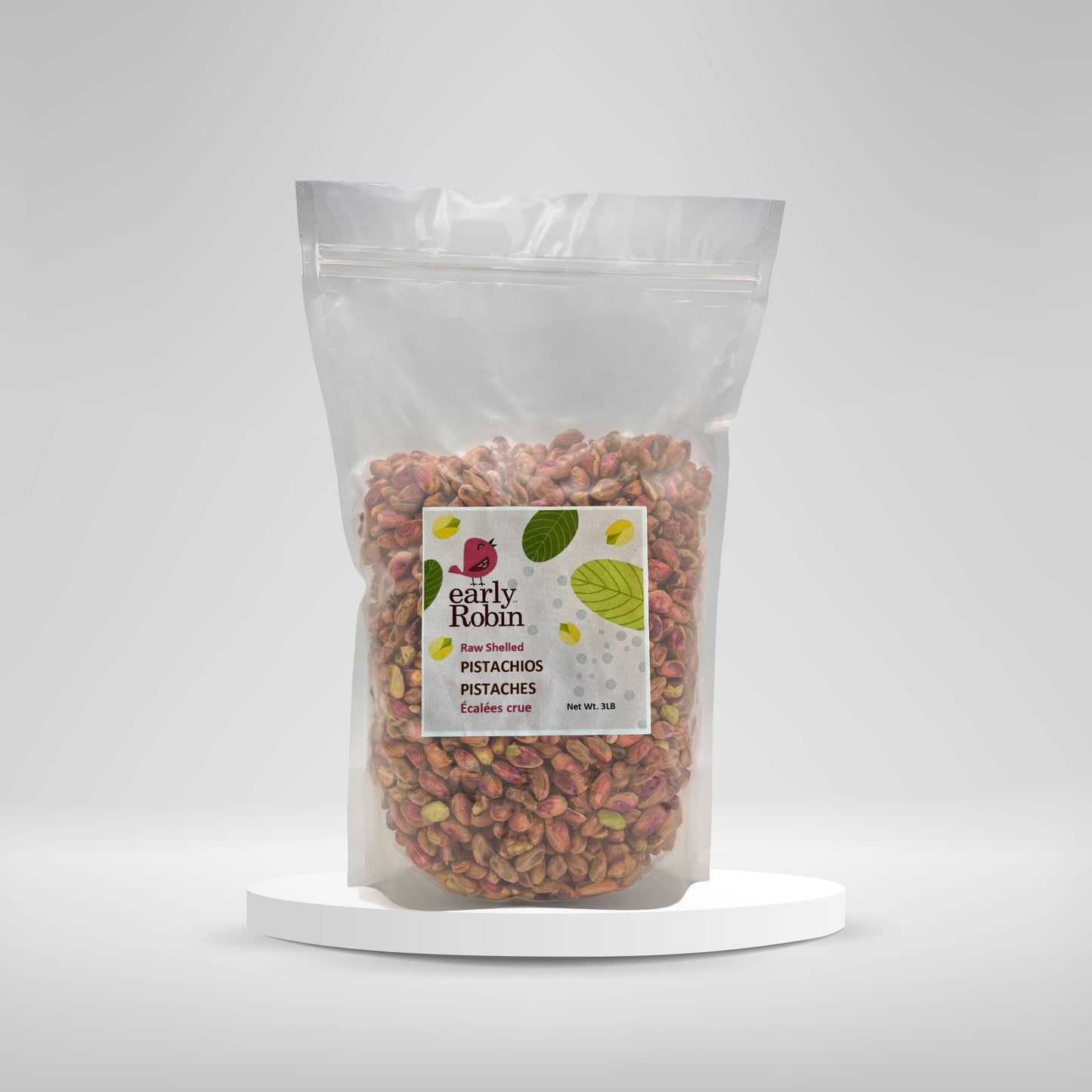 Raw Shelled Pistachios / 3LB