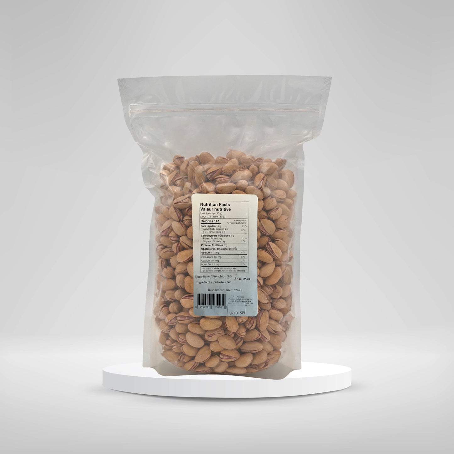 Salted In-Shell Pistachios / 3LB