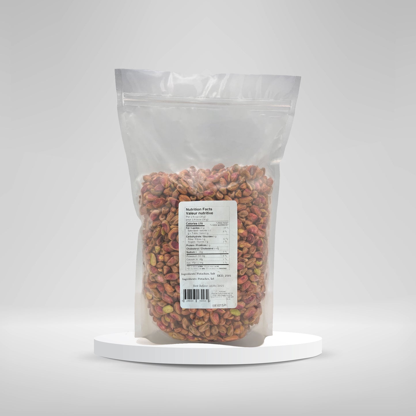 Salted Shelled Pistachios / 3LB